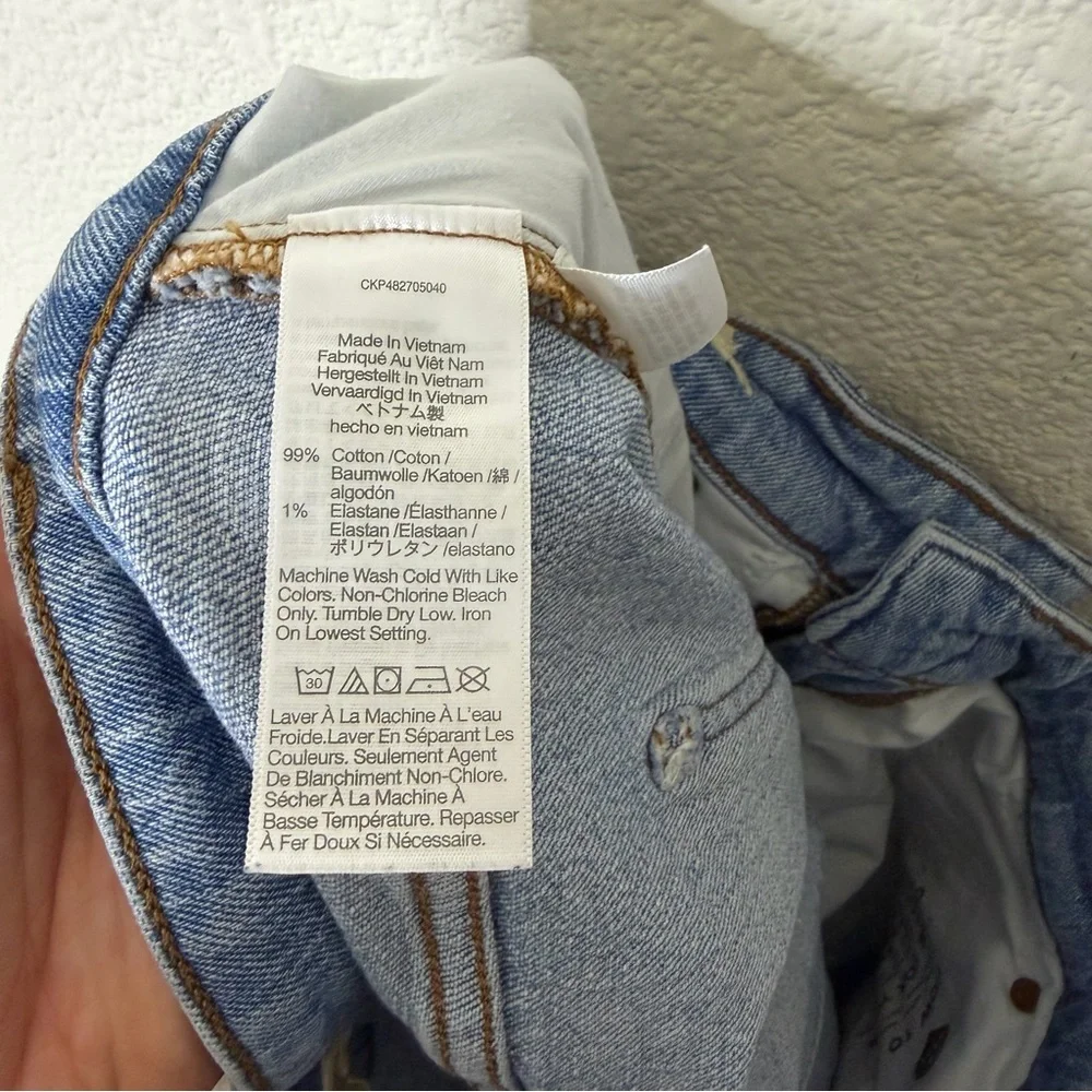 Madewell $128 The Plus Pefect Wide Leg Crop Jean Altoona Wash Size 16W - Picture 8 of 8